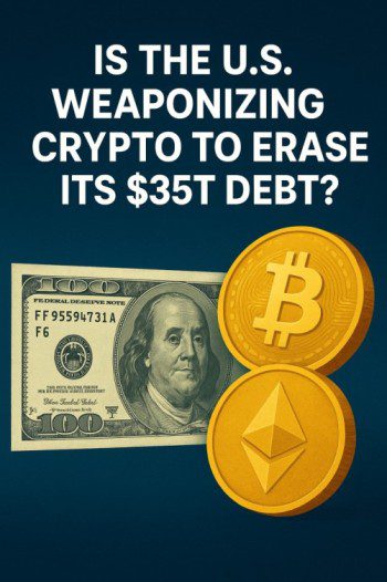 Is the U.S. Weaponizing Crypto to Erase Its $35 Trillion Debt?