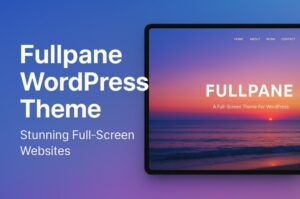 Fullpane WordPress theme