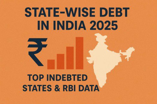 State-wise debt in India 2025