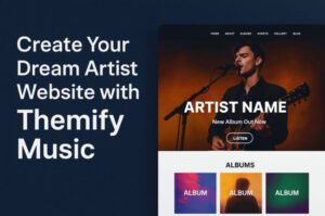 Themify Music Theme for Artists