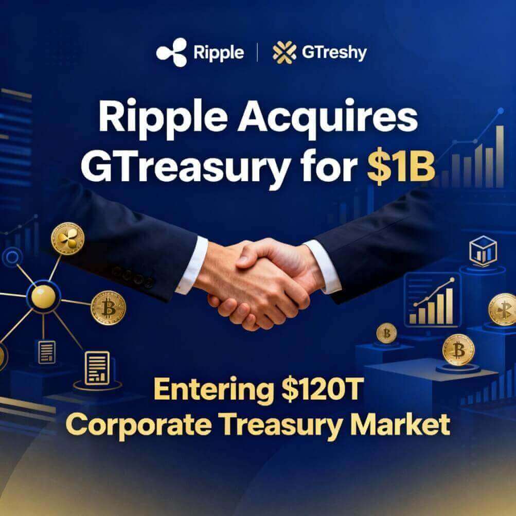 Ripple’s $1B GTreasury acquisition