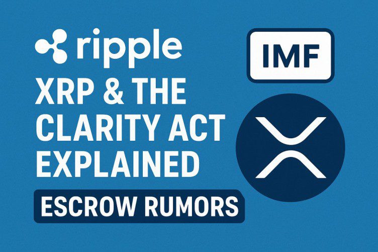 Ripple Clarity Act XRP escrow IMF rumor