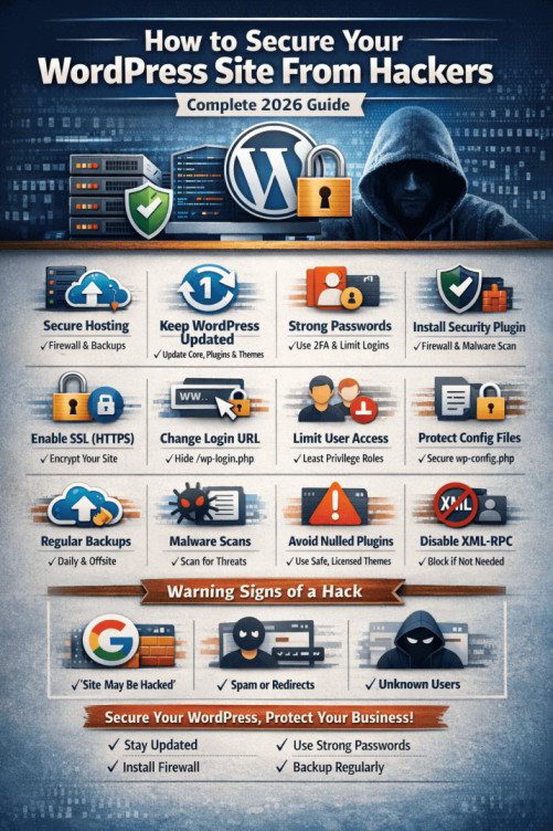 Use Secure & Reliable WordPress Hosting