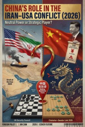 China is not fighting in the Iran–USA conflict