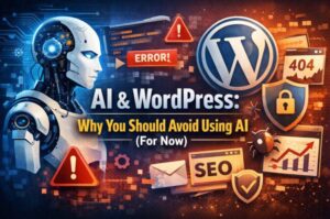 AI website builder problems