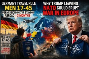 Germany Travel Rule for Men & Trump NATO Exit War Risk