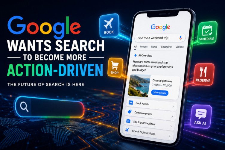 Google Wants Search to Become More Action-Driven:
