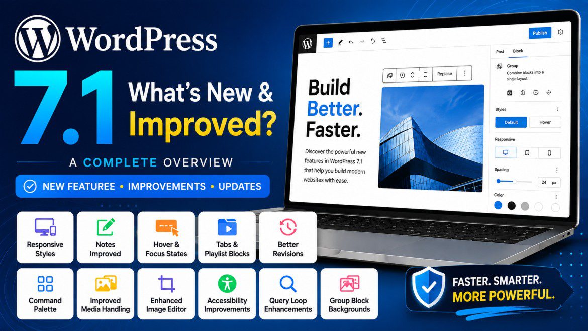 WordPress 7.1 is best described as a refinement release rather than a complete overhaul.