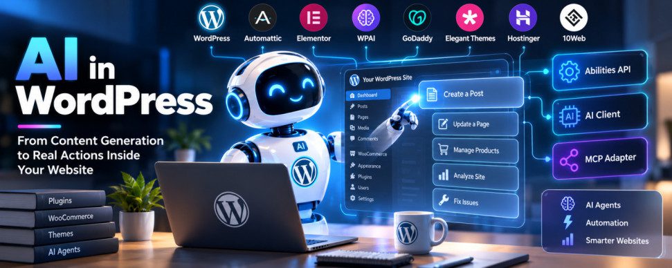 AI models + WordPress Abilities + MCP + specialized WordPress plugins