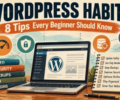essential WordPress habits for beginners to maintain a secure, fast, and organized website.